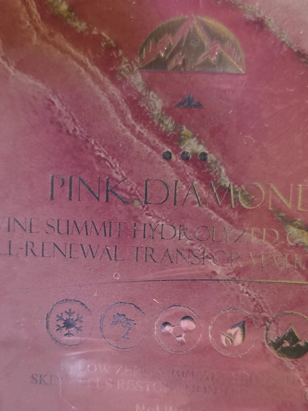 Fine Diamond Pink Renewal Collagen Facial Mask